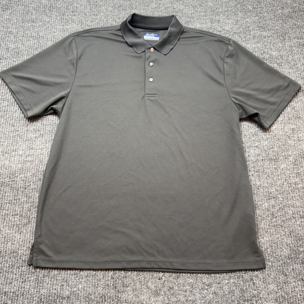 Ben Hogan‎ XL Gray Golf Polo Power Wick Span Performance Stretch Shirt